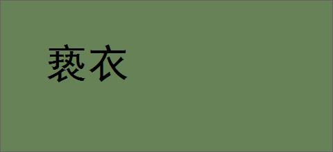 亵衣
