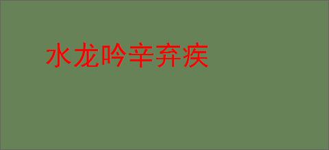 水龙吟辛弃疾