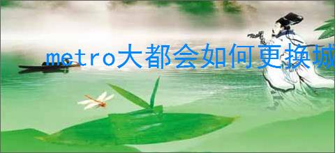 metro大都会如何更换城市
