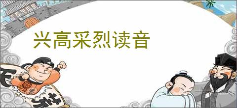兴高采烈读音